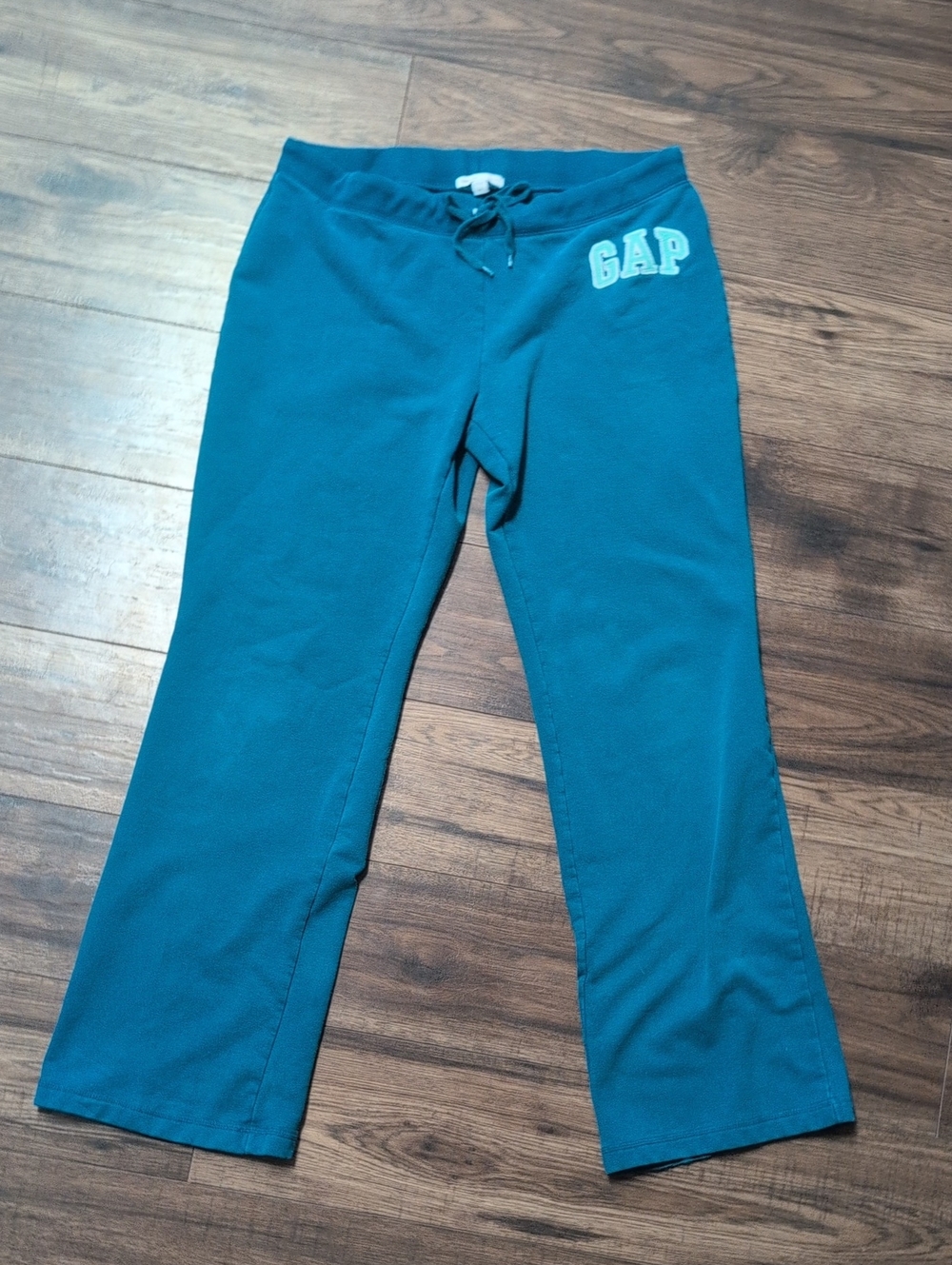 2009 GAP Teal Bootcut Sweatpants